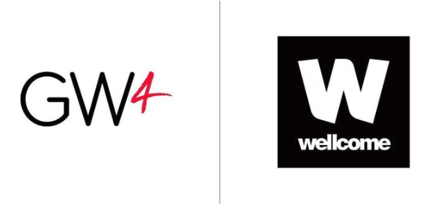 GW4 and Wellcome Trust logos