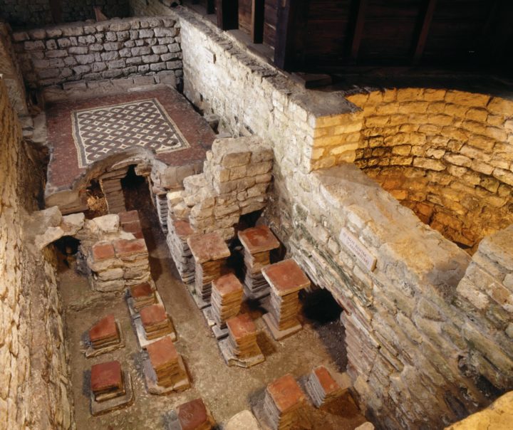 NT Chedworth Roman Villa Baths - GW4