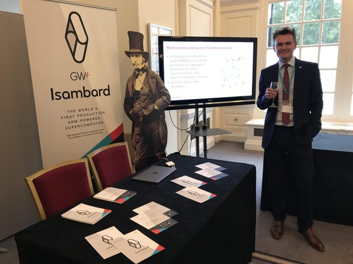 Simon McIntosh-Smith celebrates the Isambard GW4 Anniversary