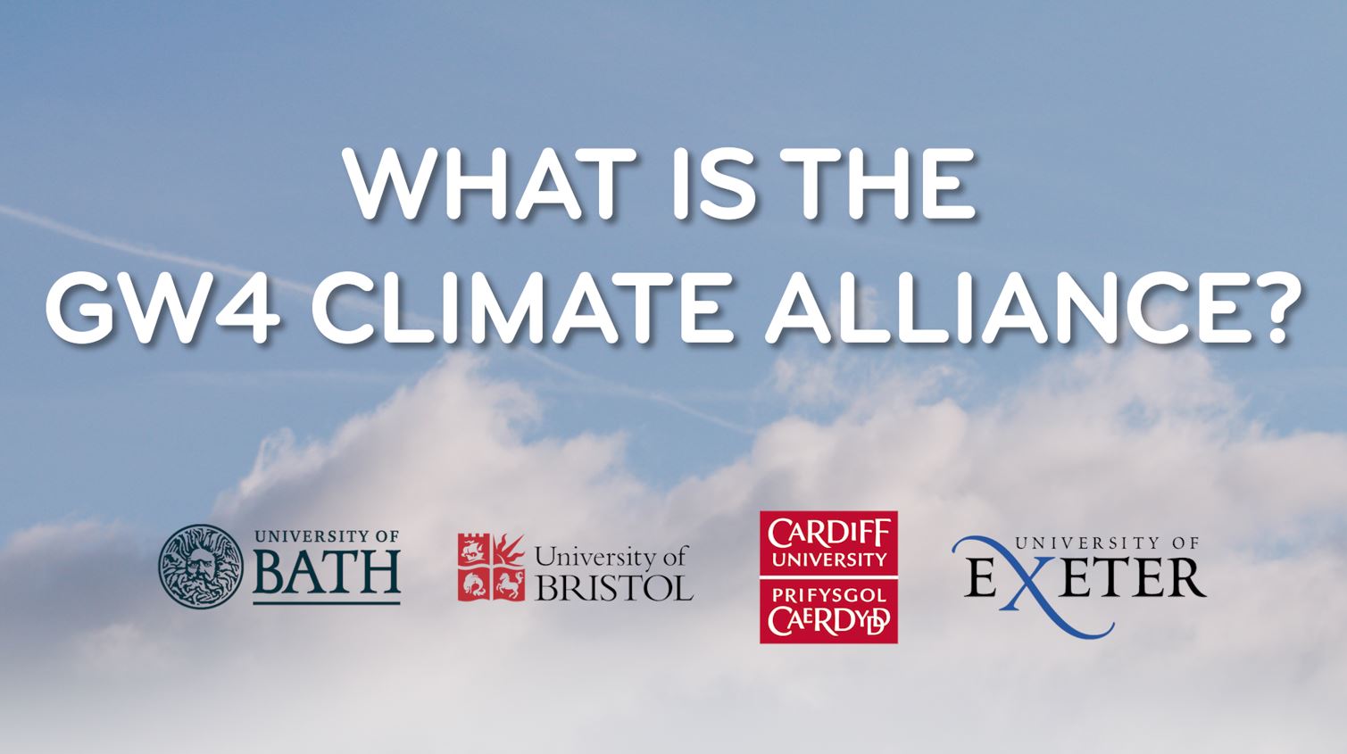 GW4 Climate Alliance launches new video to showcase research expertise