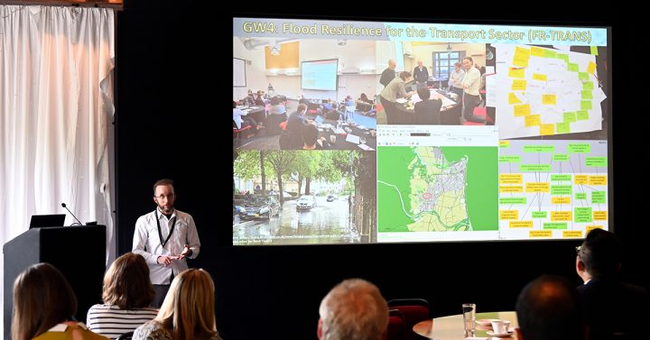 Dr Barry Evans (University of Exeter) from Flood Resilience For The Transport Sector (FR-TRANS)