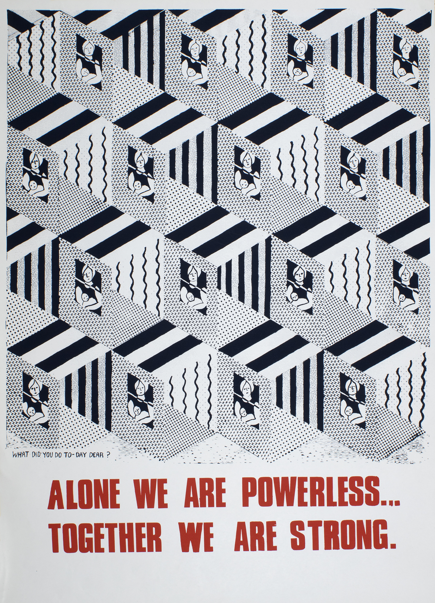 Poster: Alone we are powerless...together we are strong