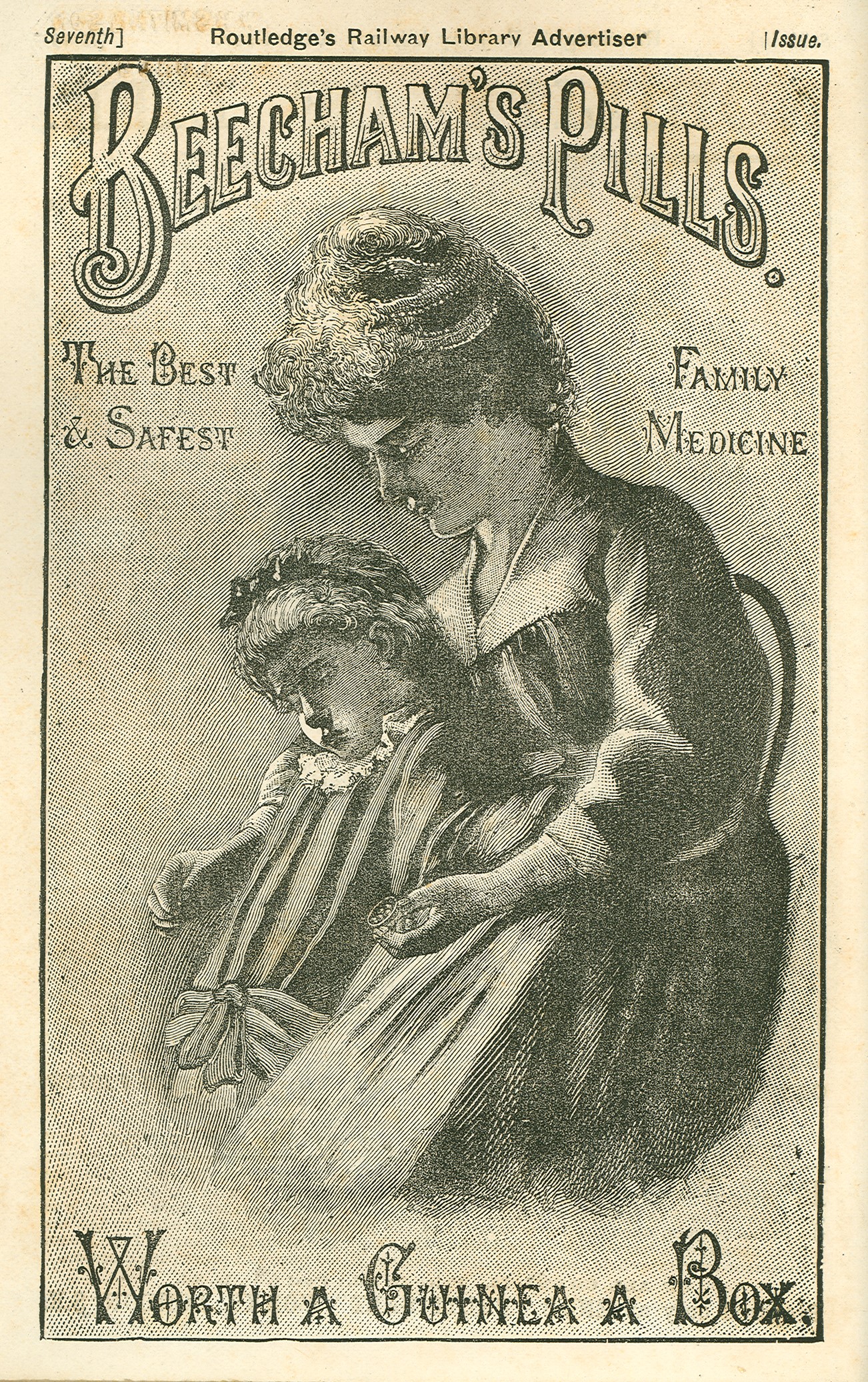 Advertisement for Beecham’s Pills, London: George Routledge 1889