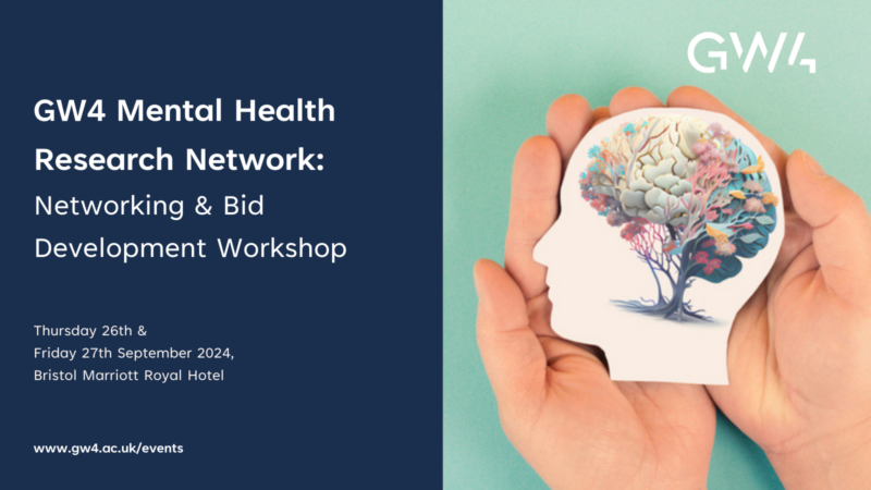 GW4 Mental Health Research Network: Networking & Bid Development Workshop