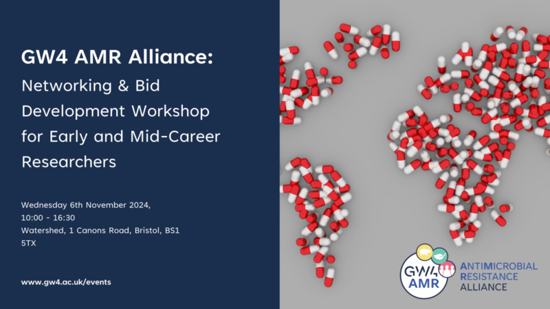 GW4 AMR Alliance Networking and Bid Development Workshop for Early- and Mid-Career Researchers