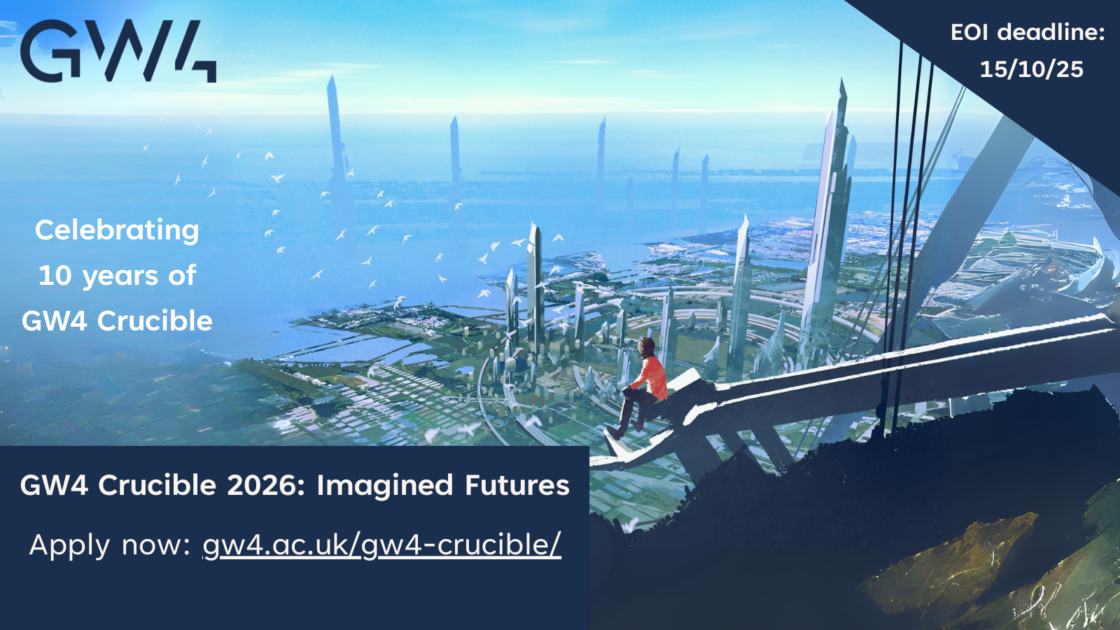 GW4 Crucible 2026 invites early career researchers to imagine new futures