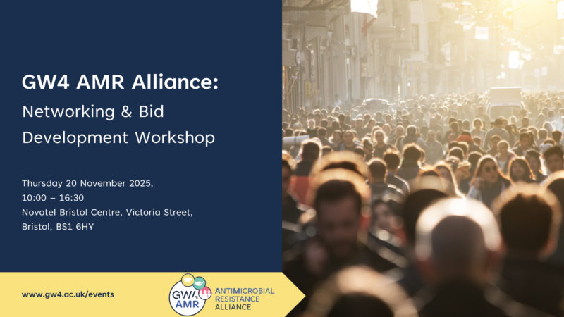 GW4 AMR Alliance Networking and Bid Development Workshop