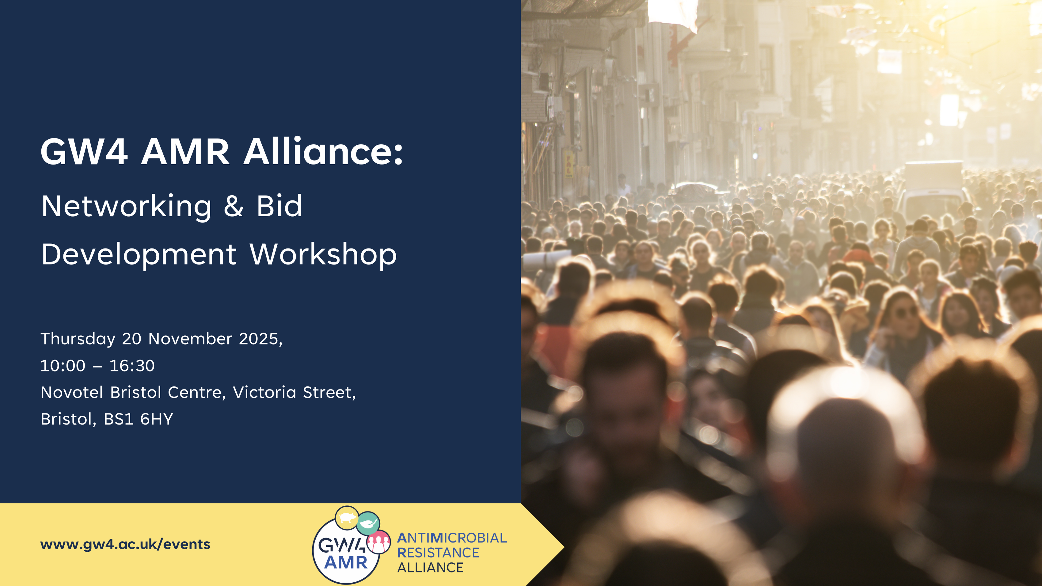GW4 AMR Alliance Networking and Bid Development Workshop