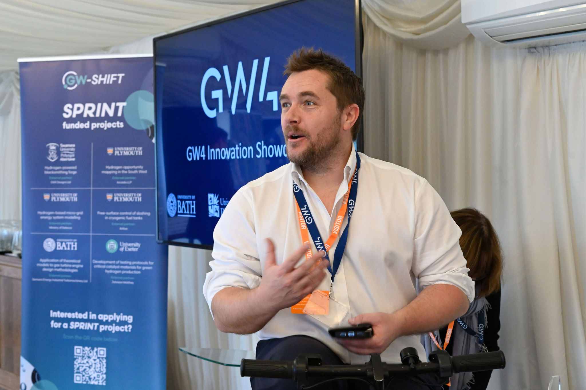 Dr James Courtney on the GW-SHIFT Hydrogen Bike