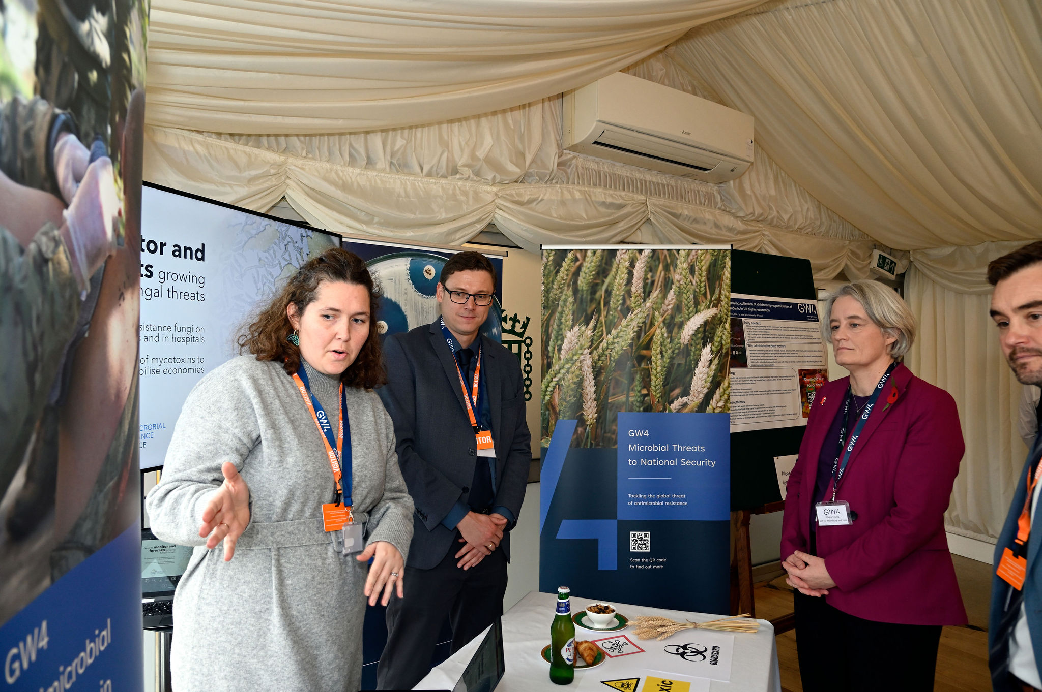 GW4 AMR Alliance stand